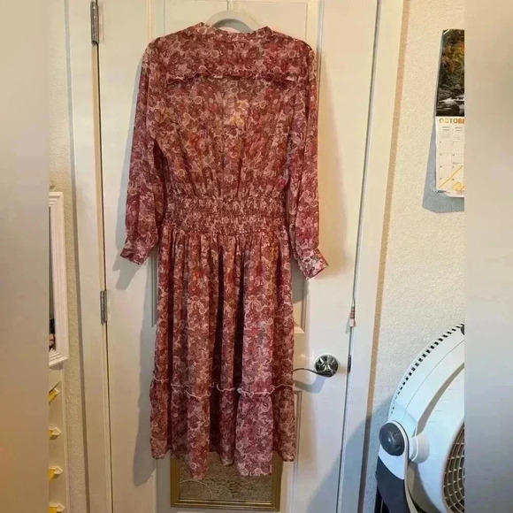 NWT Dress Forum Floral Midi Dress - Picture 5 of 5